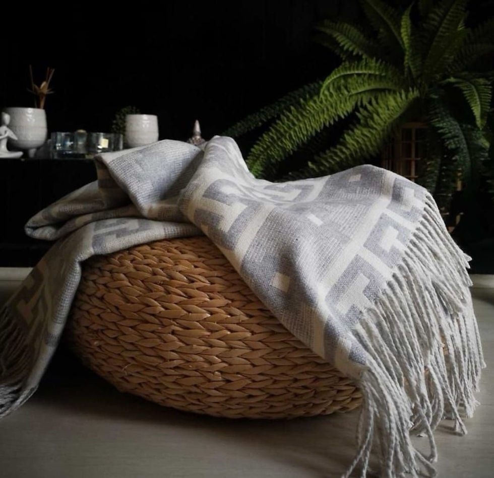 Thumbnail: Chacana Blanket – Fine Combed Alpaca