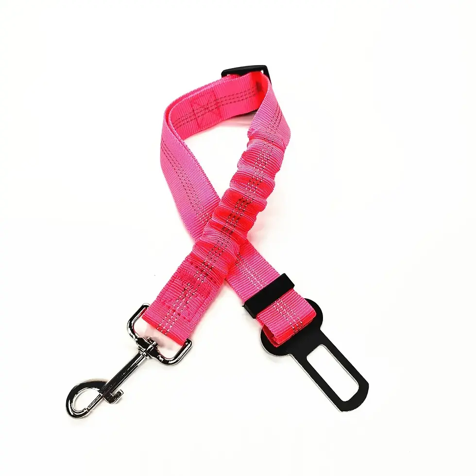 Thumbnail: Adjustable Pet Cat Dog Car Seat  Belt Pet Seat Vehicle Dog Harness Lead Clip