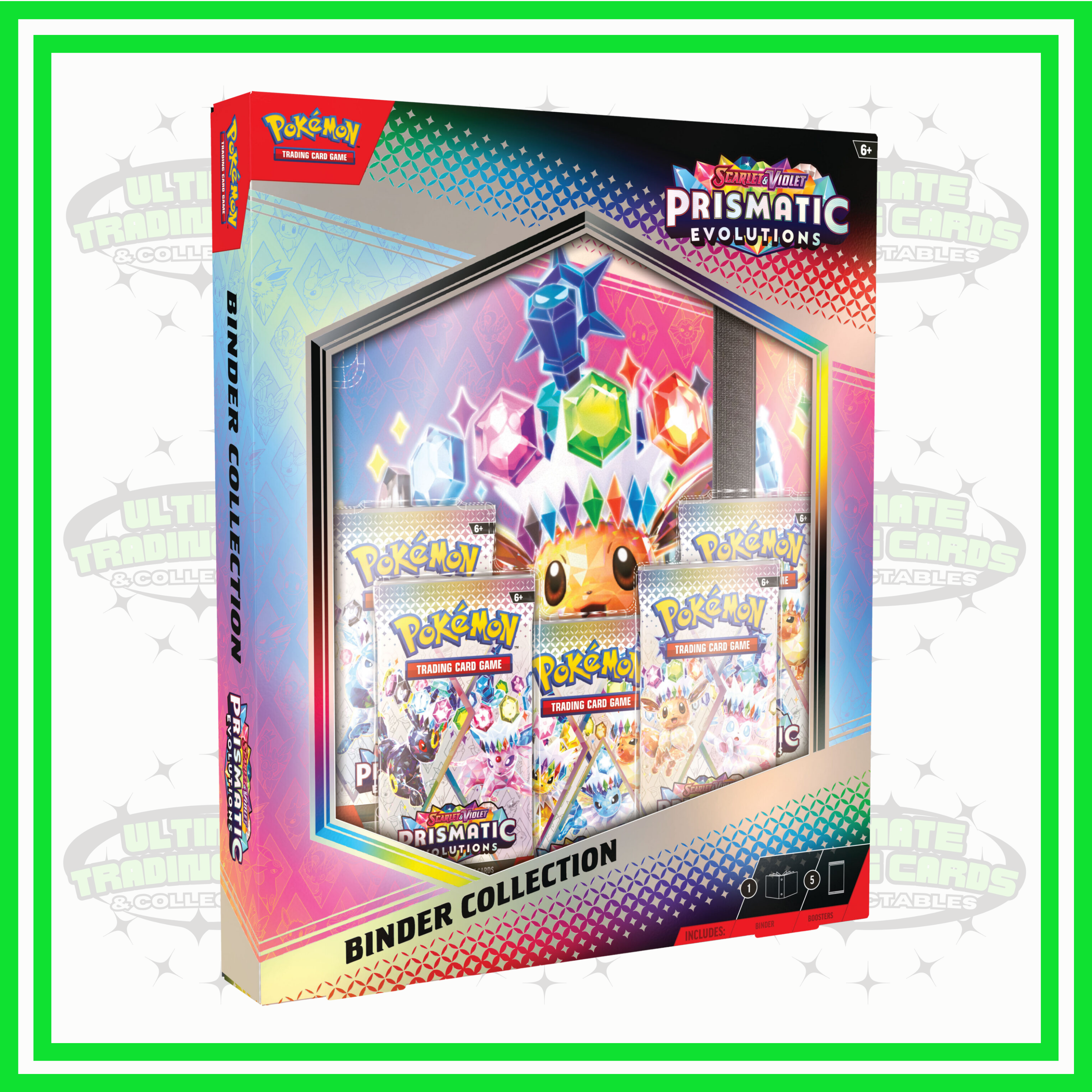 Prismatic Evolutions Binder Collection Box
