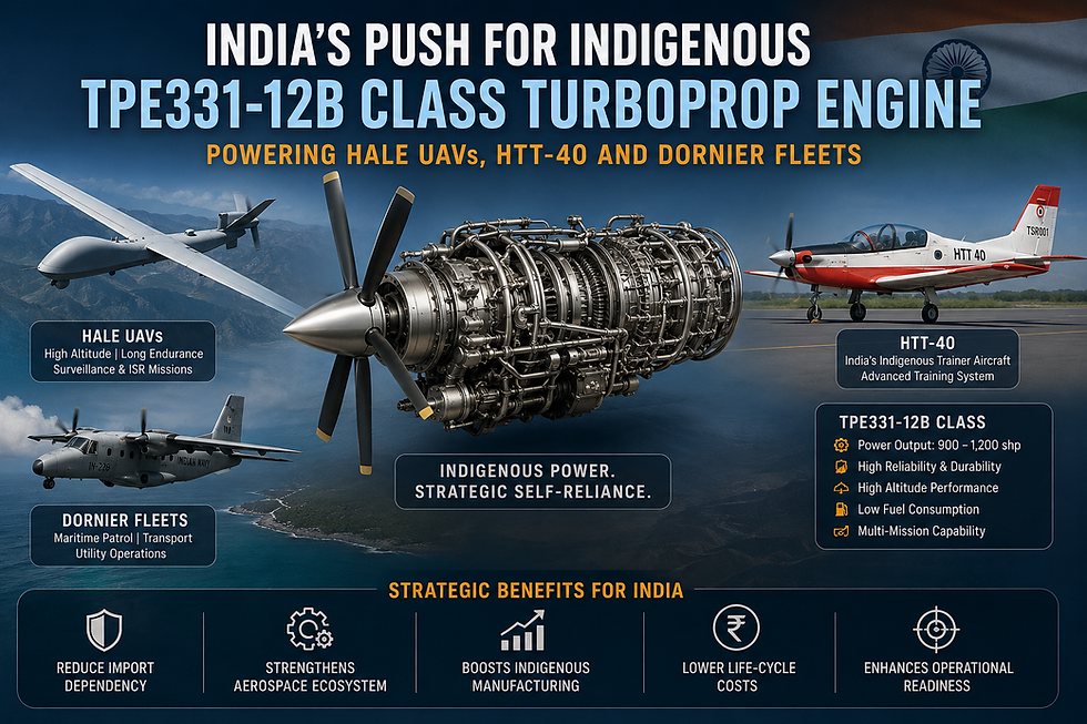 Why India’s Push for an Indigenous TPE331-Class Engine Could Become a Major Aerospace Breakthrough