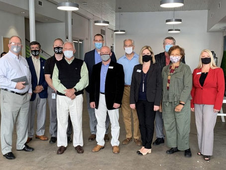 Delegation tours entrepreneurial center