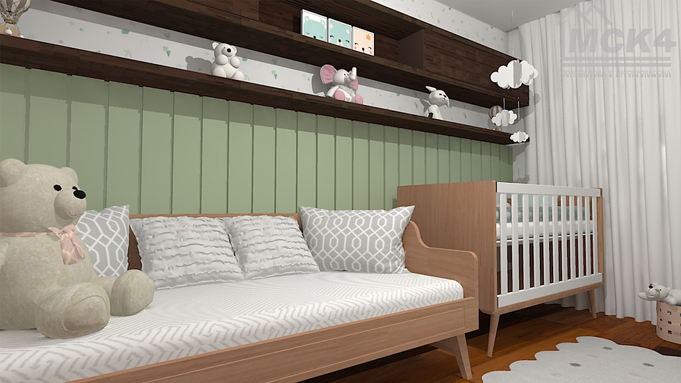 Interiores Quarto de Bebê