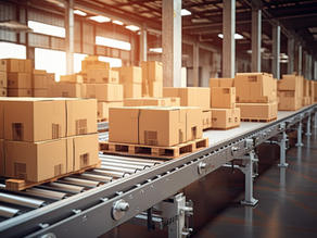 Automação industrial na logística: Eficiência Rastreabilidade e redução de custos.