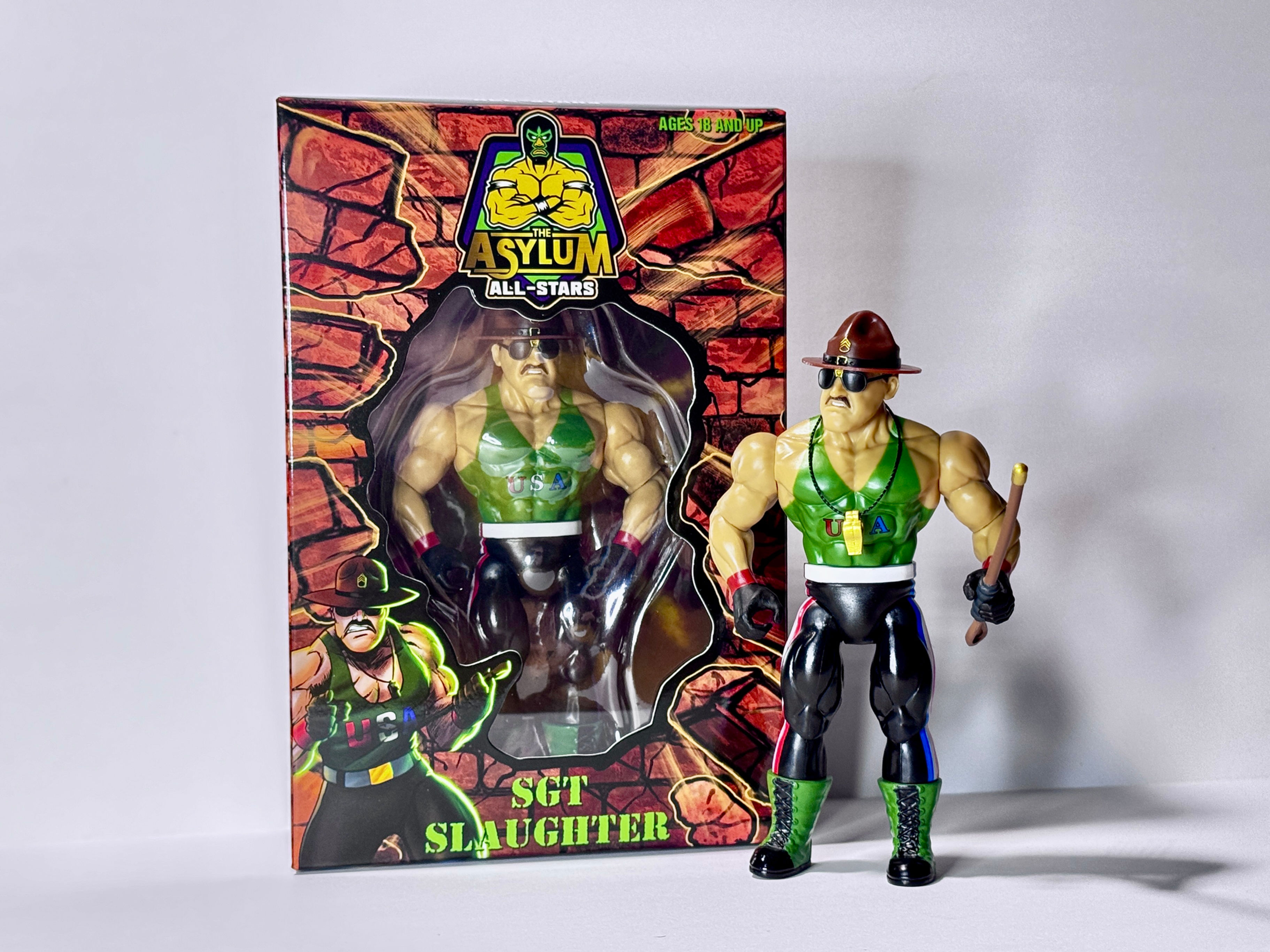 Asylum All-Stars Series 2 SGT Slaughter Single Figure