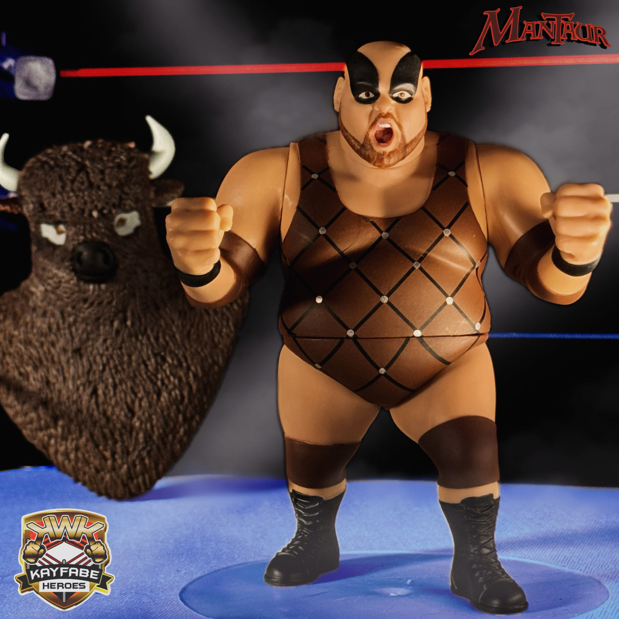 KWK Kayfabe Heroes Mike "Mantaur" Halac Variant A