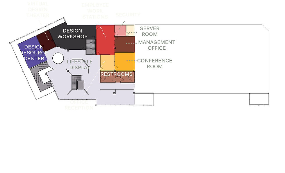 Level 2 space plan