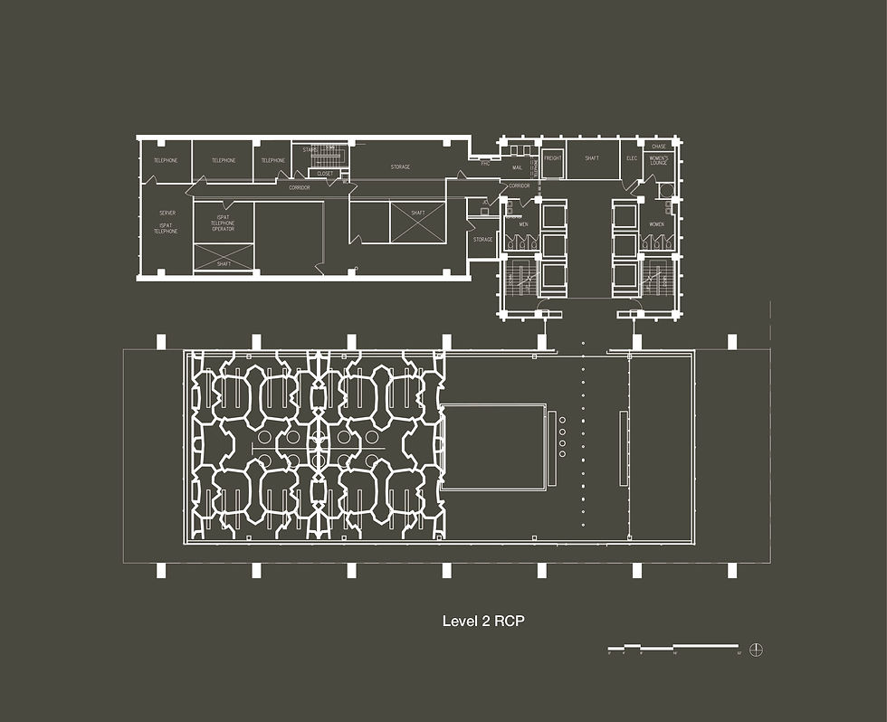 Level 2 reflected ceiling plan
