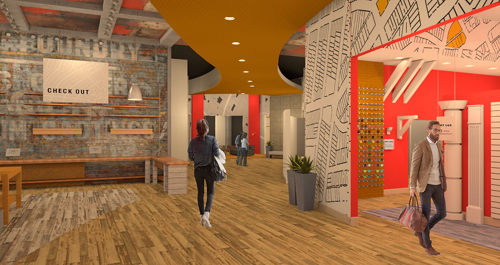 Retail store entrance