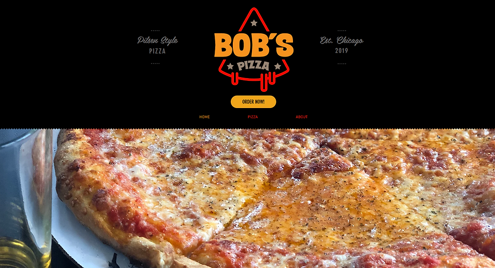 bobs pizza web with outline