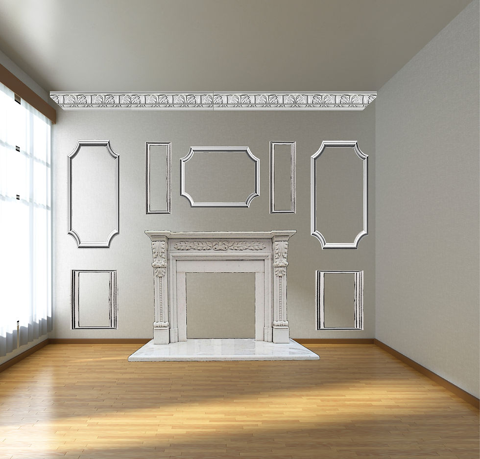 Embellished interiors