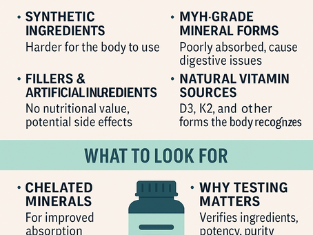 🧬 Why Vitamin Quality Matters: What You Need to Know Before You Buy