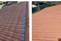 Nettoyage de toiture anti-mousse – Transformation visible