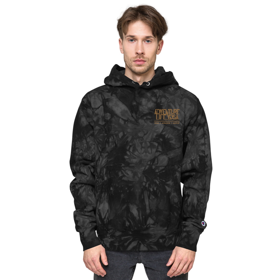 ALY Unisex Champion tie-dye hoodie