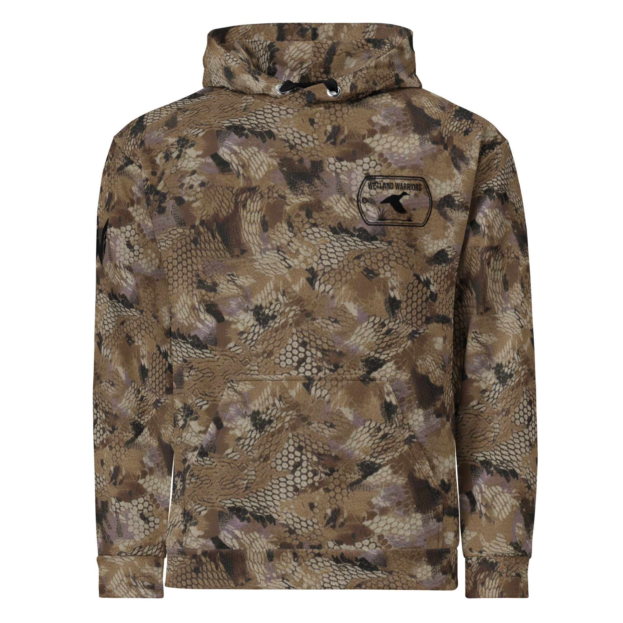 Modern Marsh Camo Cotton Hoodie