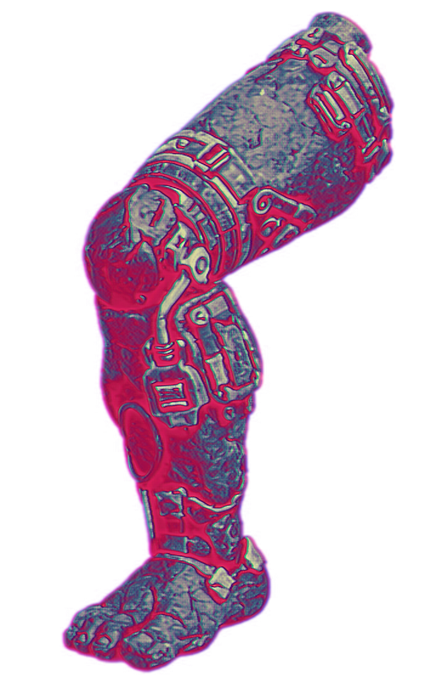 Bespokecurry-Litmus-Black-Beauty-School-Graphic-XRay-bionic-body-parts-leg-2.PNG