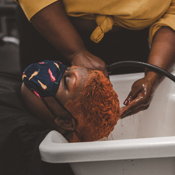 Image from the BespokeCurry Afroscape research and visual archive documenting the ongoing study of Afro hair, Black embodiment, hairstyling, teaching, material experimentation, visual culture, and the development of Afro hair as living terrain.