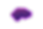 Dense magenta Afro-textured form glowing against a dark background, resembling clustered coils, terrain growth, or a living botanical-hair hybrid formation suspended like a cosmic organism.