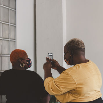 Image from the BespokeCurry Afroscape research and visual archive documenting the ongoing study of Afro hair, Black embodiment, hairstyling, teaching, material experimentation, visual culture, and the development of Afro hair as living terrain.