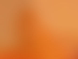 Closeup of Black femme face with cornrow braids leading into a ponytail shaped like an antenna, edited in burn-out orange to symbolize ancestral fire and sovereign shine