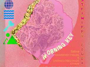 Strawberry Cough — Morning Key —Six Waters Cannabis Field Notes