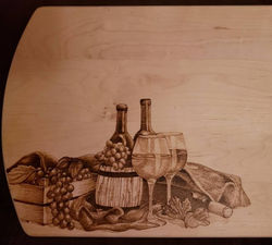 wine cutting board