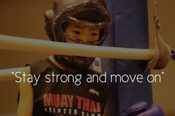Stay strong and move on.