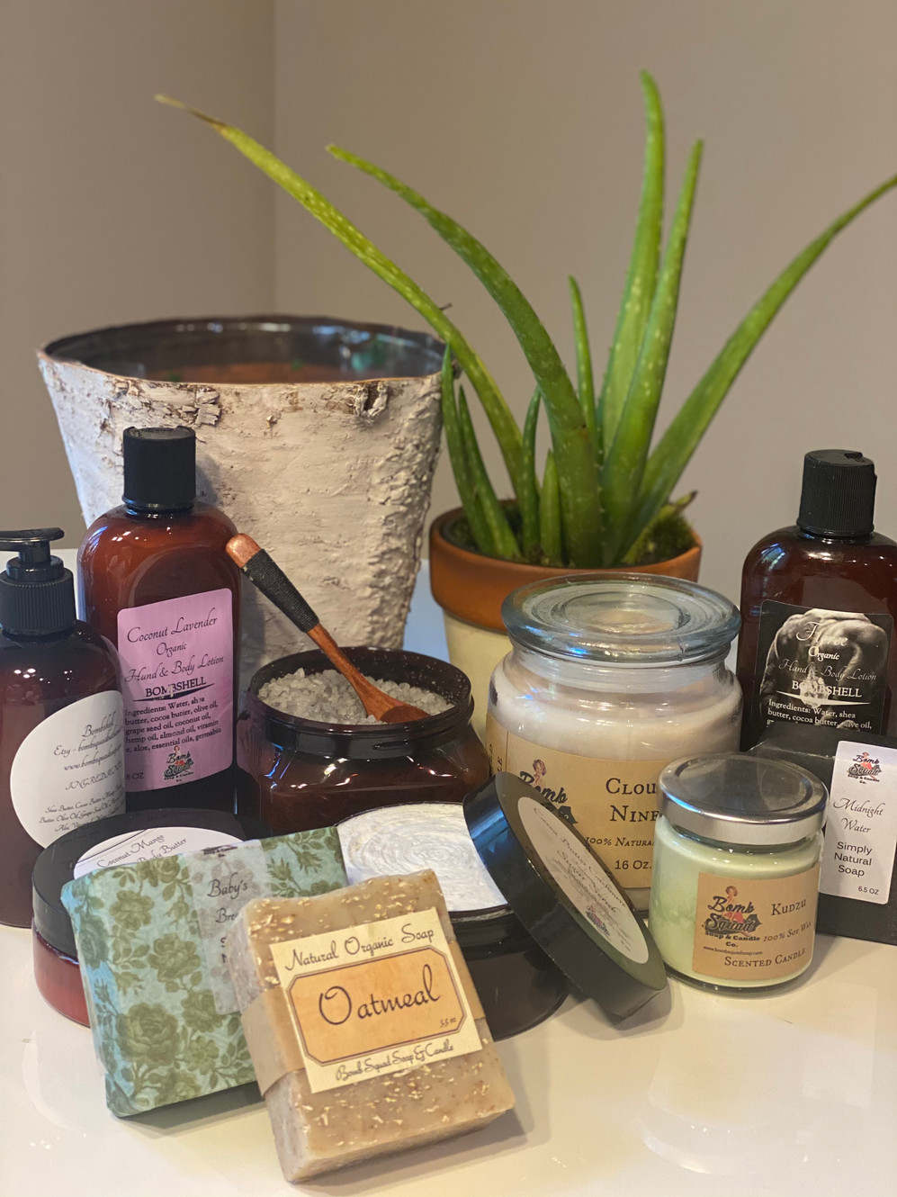 Screenshot or Official Image for bombsquadsoap.com - Handmade Soy Candles & Soaps | Bomb Squad Soap & Candle Co. – Lilburn, GA