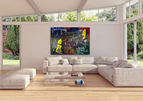 "One Wild Night" on display