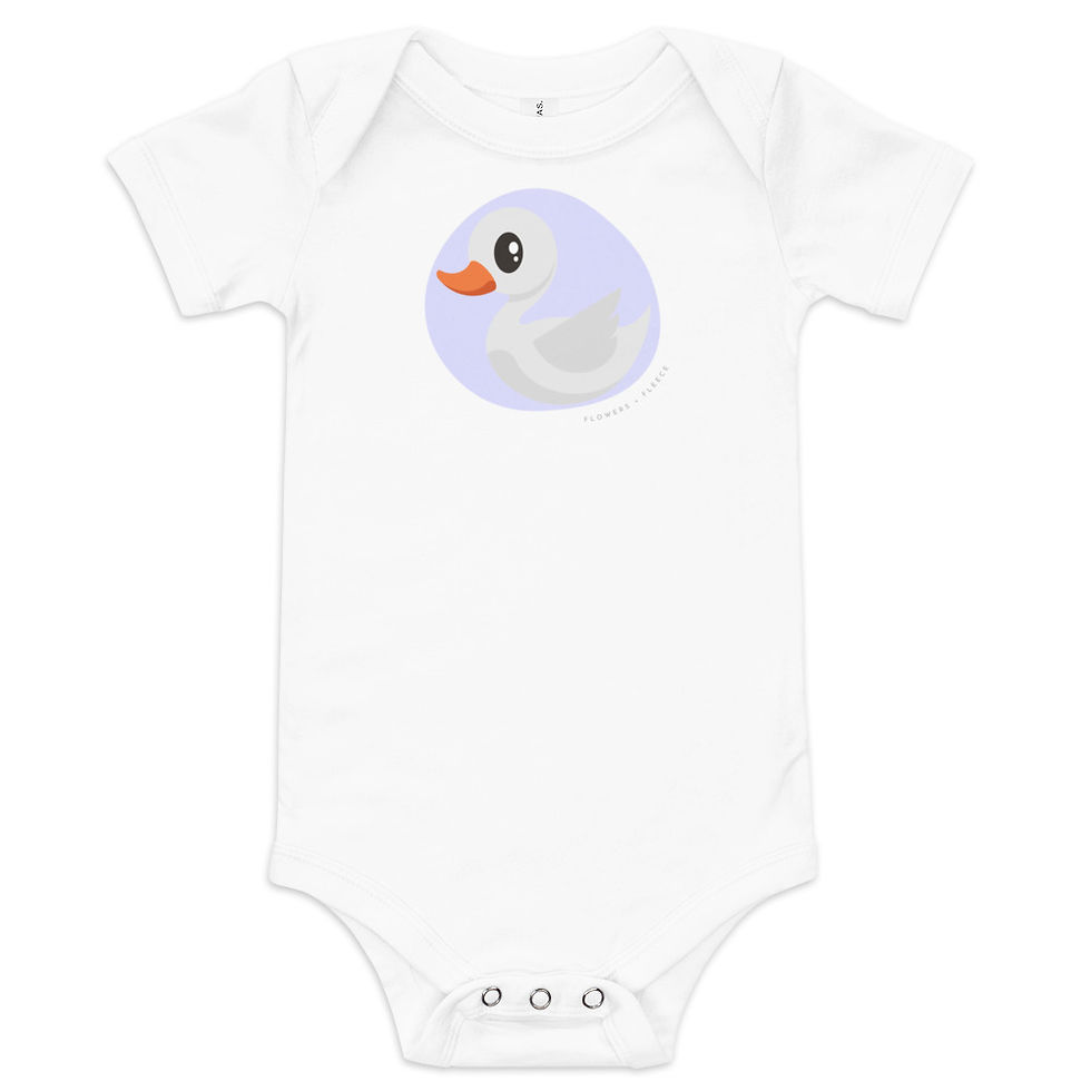 "Cygnet" onesie
