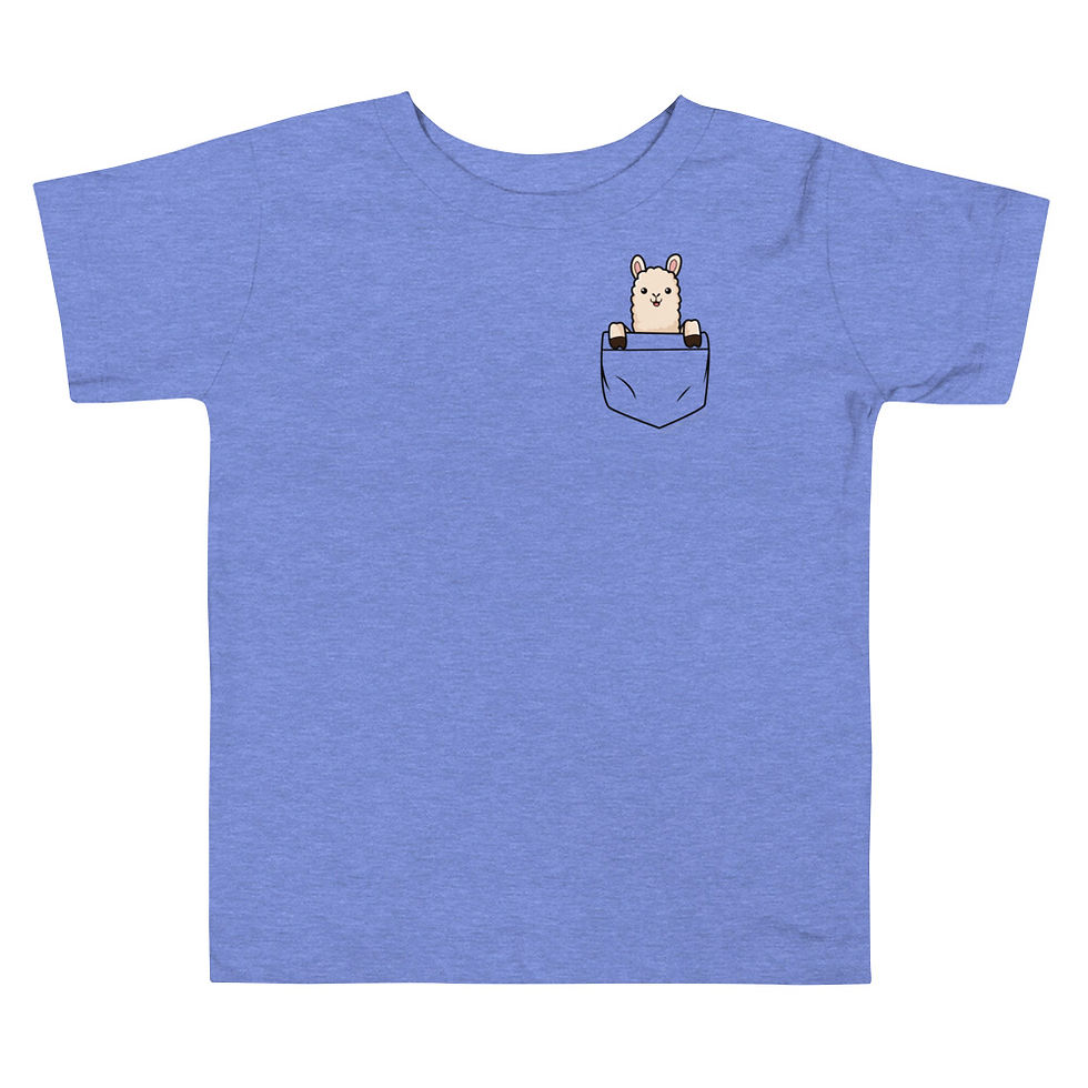 Thumbnail: Toddler "Pocket Alpaca" tee