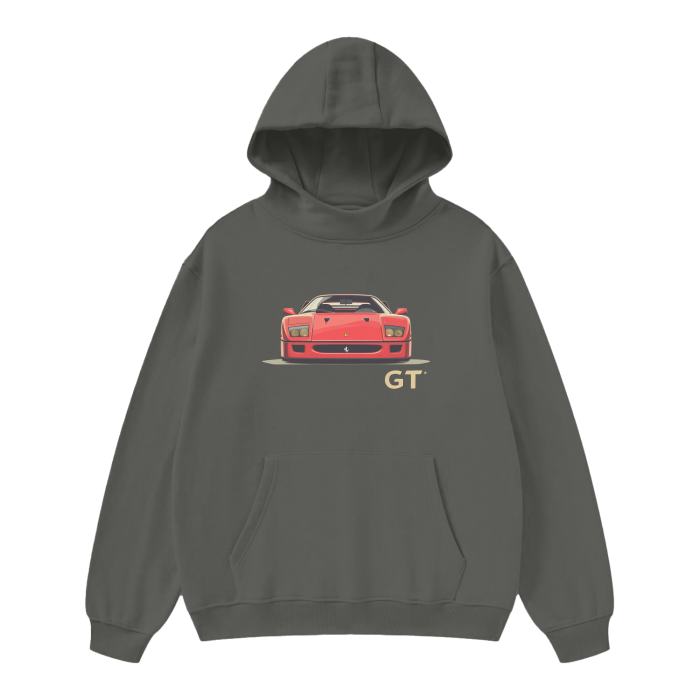 Thumbnail:  High Neck Insulated FOG Solid Color Fleece Hoodie - 385 GSM
