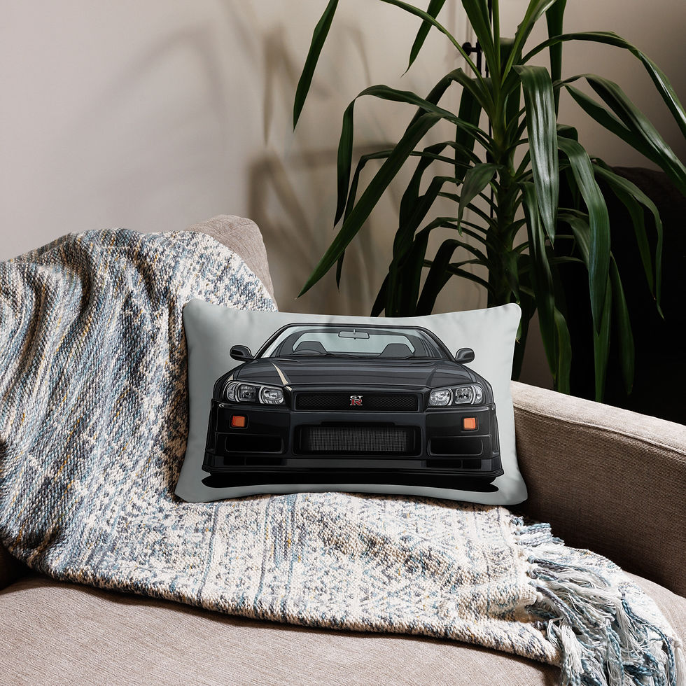 Thumbnail: Nissan R34 GTR Pillow