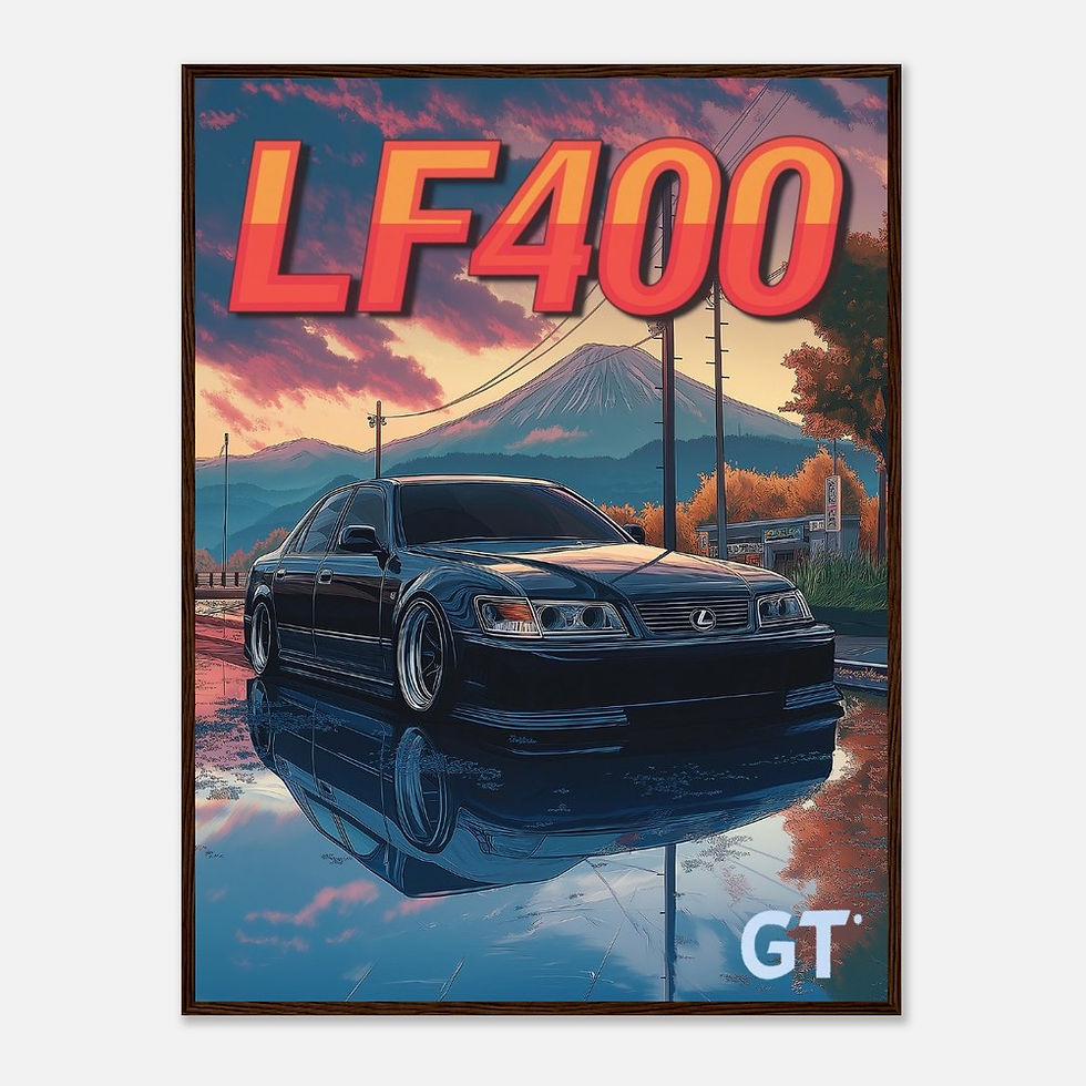 Thumbnail: Lexus LF400 - Premium Matte Paper Wooden Framed Poster