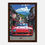 Thumbnail: Ferrari F40 - Premium Matte Paper Wooden Framed Poster