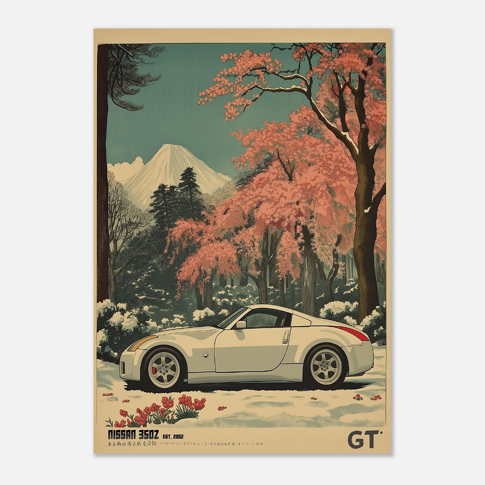 Thumbnail: Nissan 350z - Premium Matte Paper Poster