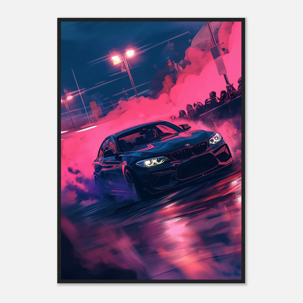 BMW M2 - Premium Matte Paper Wooden Framed Poster