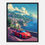 Thumbnail: Ferrari F40 Monaco Cruise - Premium Matte Paper Wooden Framed Poster