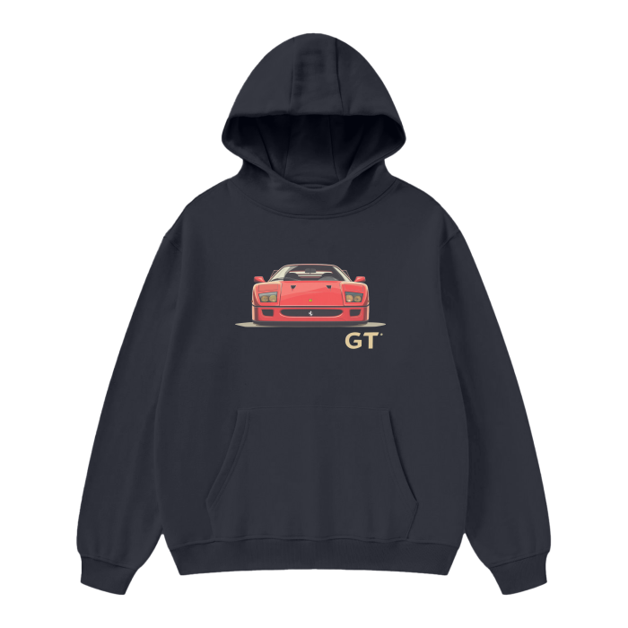 Thumbnail:  High Neck Insulated FOG Solid Color Fleece Hoodie - 385 GSM