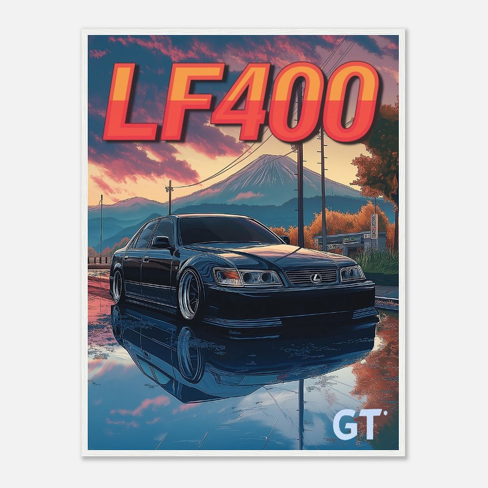 Thumbnail: Lexus LF400 - Premium Matte Paper Wooden Framed Poster