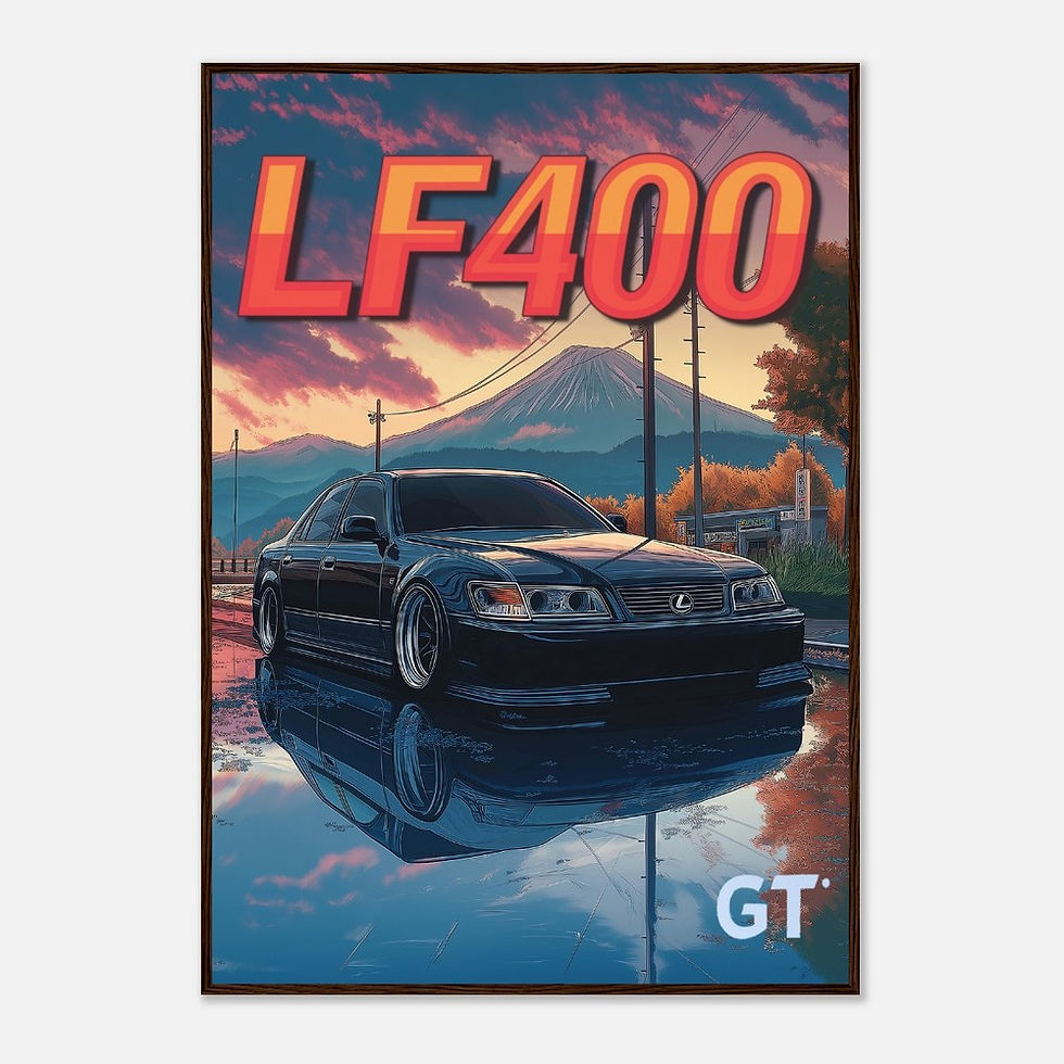 Thumbnail: Lexus LF400 - Premium Matte Paper Wooden Framed Poster