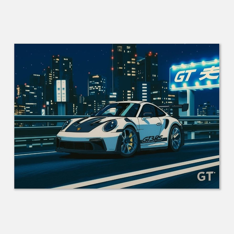 Thumbnail: Porsche 911 912 GT3 RS - Premium Matte Paper Poster