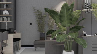 RESIDÊNCIA WPD | Estúdio Residencial (ambientes integrados de sala de estar e tv, cozinha, lavanderia, dormitório e home office) | Santa Lúcia, Vitória - ES | 2024
Estúdio residencial em edificação revitalizada, com planta integrada que reúne estar, cozinha, trabalho e descanso, marcenaria sob medida, bancada em granito fosco e soluções embutidas. O ambiente contemporâneo valoriza conforto ambiental, iluminação equilibrada, presença de vegetação e relação fluida com a varanda, promovendo bem-estar e conexão sensorial com o espaço.