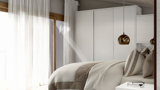 RESIDÊNCIA JMA | Estúdio Residencial (ambientes integrados de sala de estar e tv, cozinha, dormitório e home office) | Praia das Gaivotas, Vila Velha - ES | 2023
Estúdio residencial de 62 m² resultante da reforma de antigo terraço, com planta aberta que integra estar, jantar, cozinha compacta e home office, além de quarto frontal bem iluminado por ampla esquadria, banheiro, sauna e varanda sobre a garagem. O espaço apresenta telhado em duas águas, pé-direito variado, paleta clara com uso de madeira e texturas naturais, promovendo conforto ambiental, integração visual e atmosfera acolhedora.