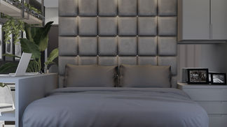 RESIDÊNCIA WPD | Estúdio Residencial (ambientes integrados de sala de estar e tv, cozinha, lavanderia, dormitório e home office) | Santa Lúcia, Vitória - ES | 2024
Estúdio residencial em edificação revitalizada, com planta integrada que reúne estar, cozinha, trabalho e descanso, marcenaria sob medida, bancada em granito fosco e soluções embutidas. O ambiente contemporâneo valoriza conforto ambiental, iluminação equilibrada, presença de vegetação e relação fluida com a varanda, promovendo bem-estar e conexão sensorial com o espaço.