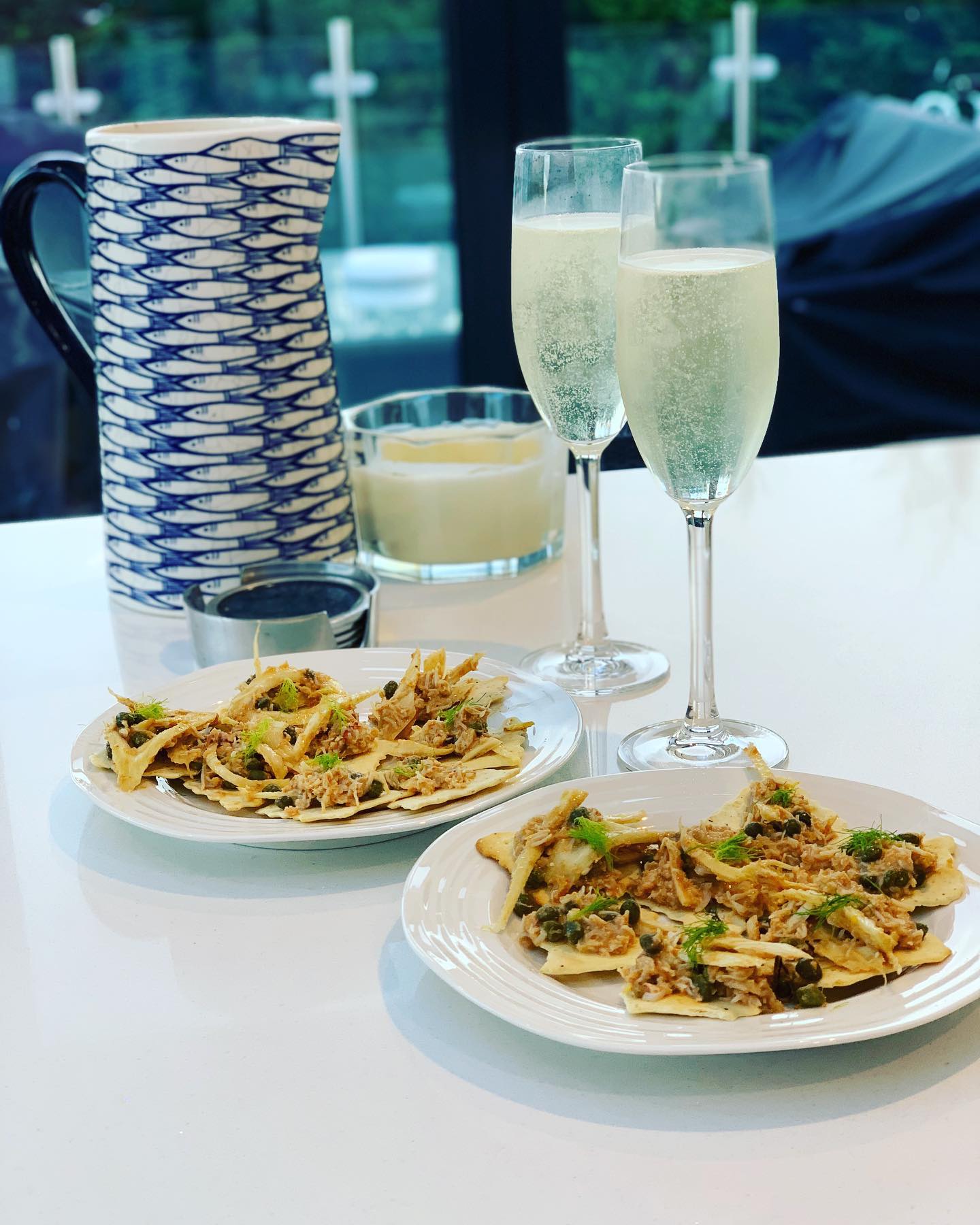 Arranged Food and Objects