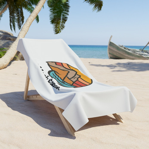 【COYSEIO】 TRINH BEACH TOWEL WHITE White Beach Towel | Moab Canoe