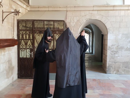 ANCIENT ARMENIAN ST. JAMES CATHEDRAL IN JERUSALEM