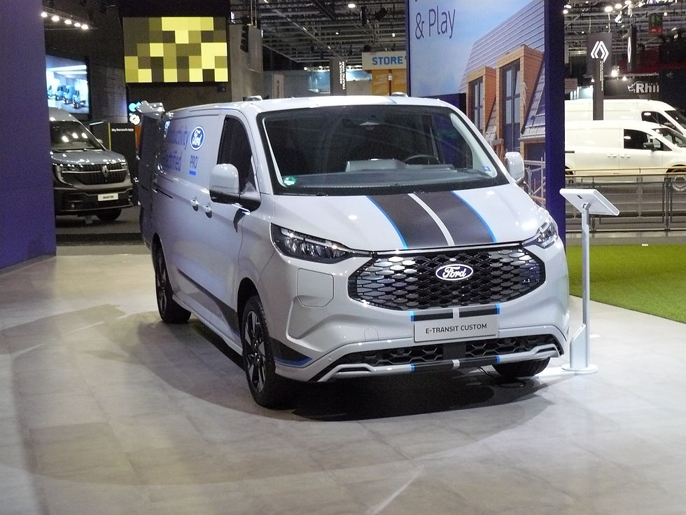 Ford e-Transit Custom auf der IAA Transportation 2024