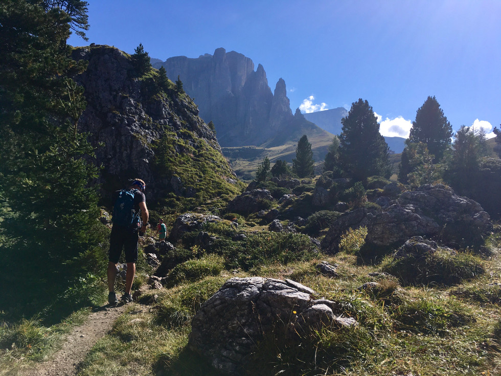Wandern in den Dolomiten