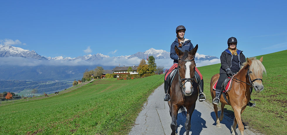 Pferde reiten Weerberg